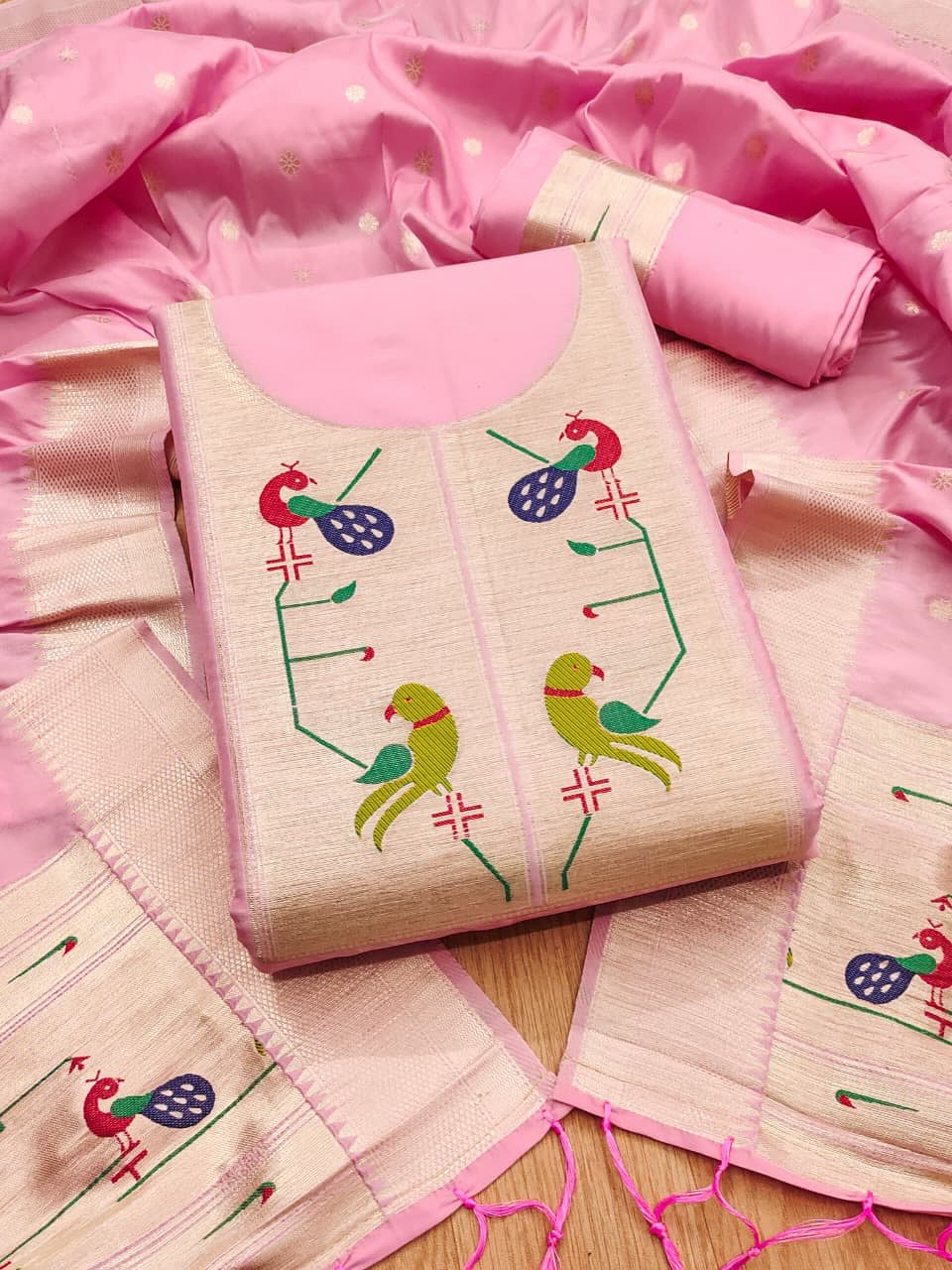 Paithani Dress Material